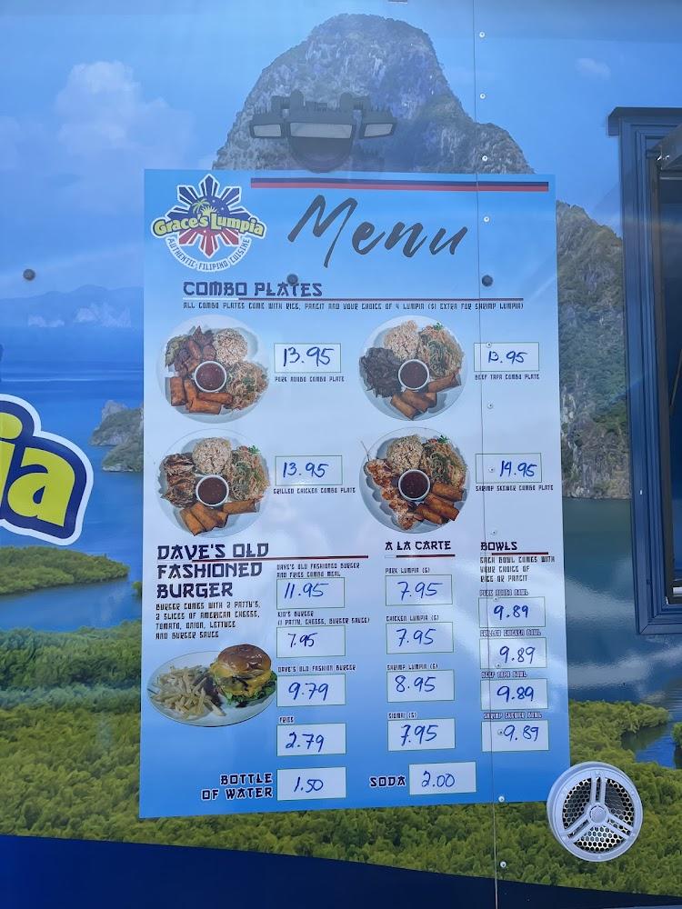 Grace's Lumpia Menu image 3