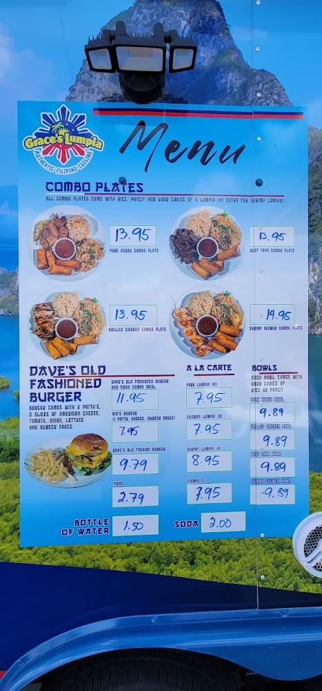 Grace's Lumpia Menu image 4